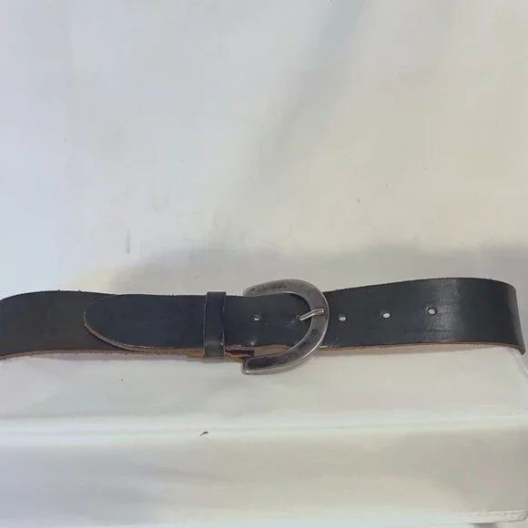 Fabio Corti-Women's Small Distressed Green Genuine Leather Made in Italy Belt - Picture 7 of 16